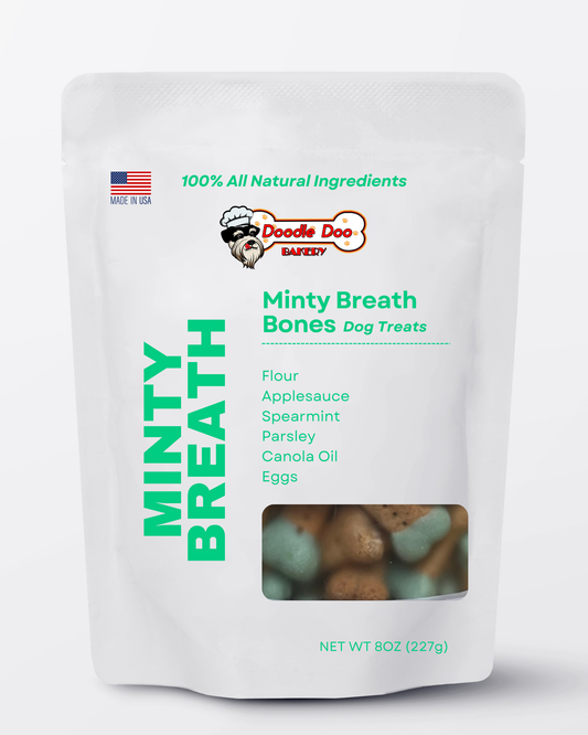 🍃Homemade Dog Treats - Minty Breath Blend Dog Snacks 1/2lb. - Shaketea
