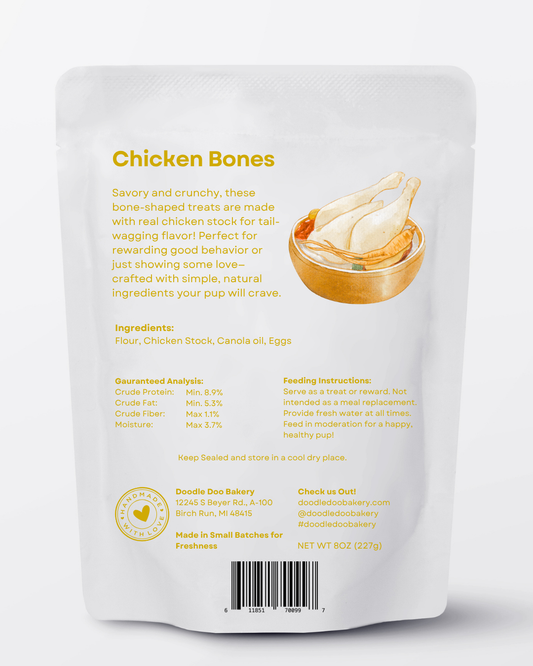 🍗Homemade Dog Treats - Chicken Treat 1/2lb - Shaketea