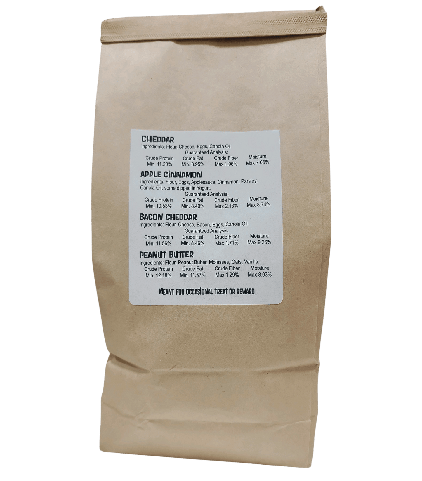 Homemade Dog Treat Party Bag – 1 lb Variety Mix