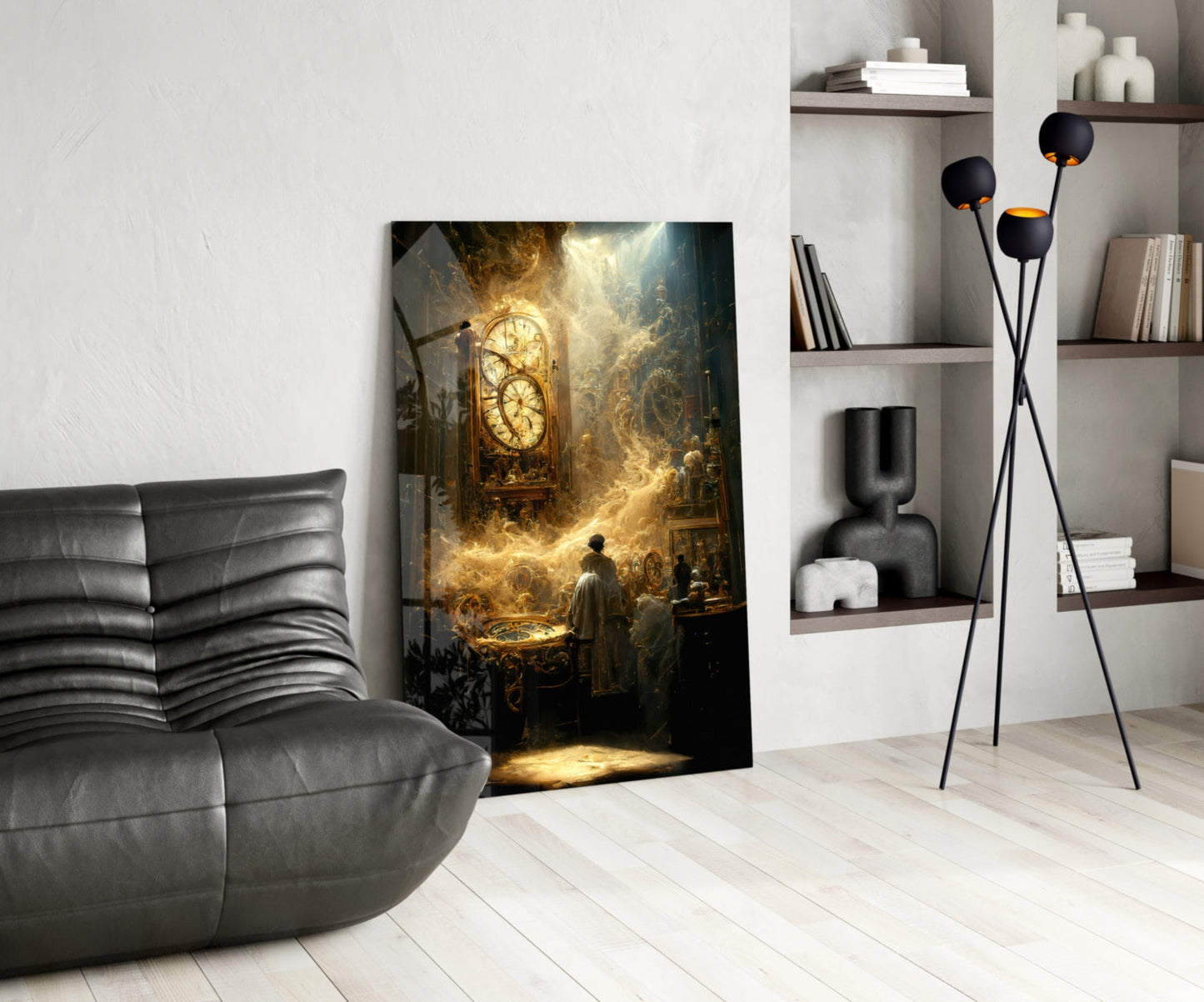 Time Flow Glass Art  || Designer Collection