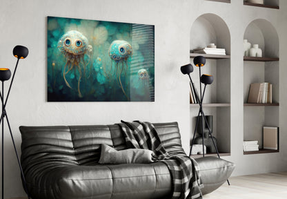 Jelly Eyes Glass Art  || Designer Collection