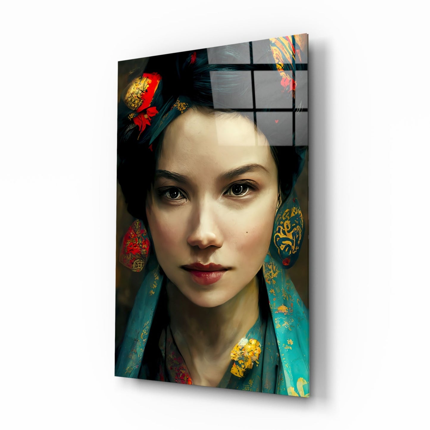 Virtual Beauty Glass Wall Art  || Designers Collection
