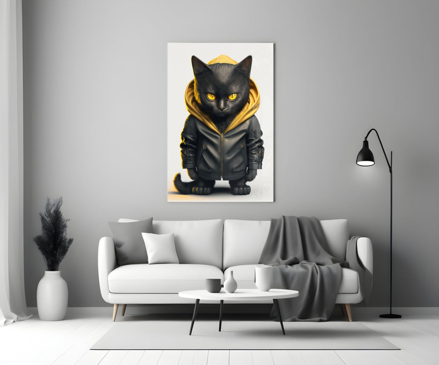 Cutie Cool  Glass Wall Art  || Designers Collection
