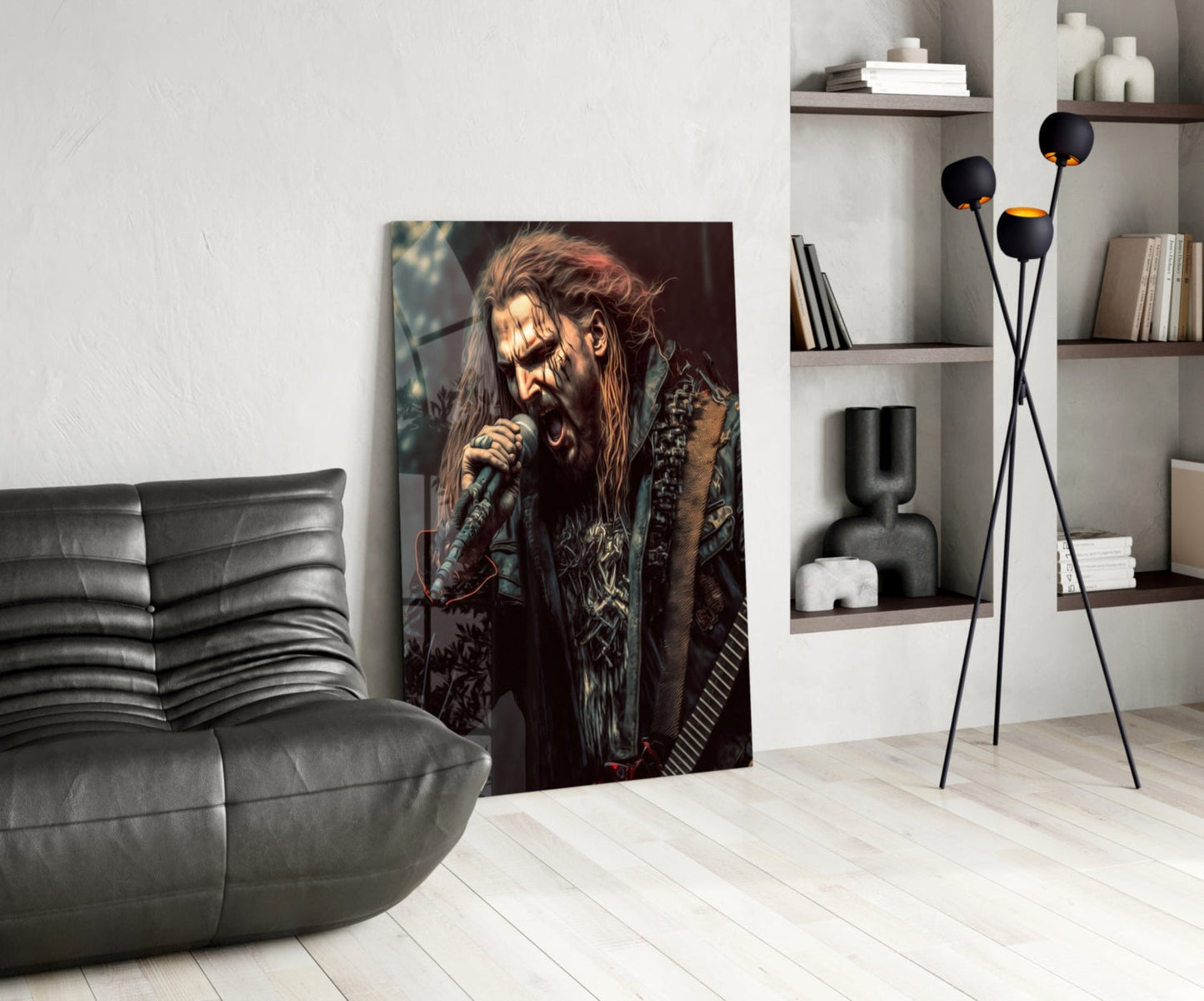 Rockerz Glass Wall Art  || Designer Collection