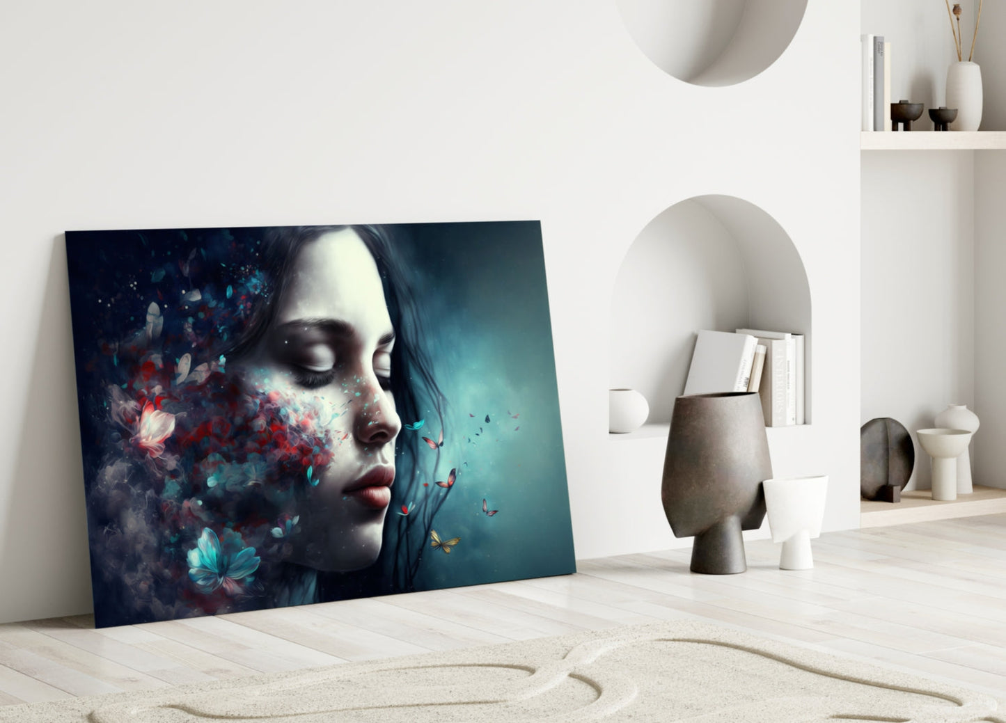 Butterfly Dreams Glass Wall Art  || Designer Collection