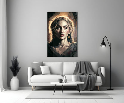 Madonna Glass Wall Art  || Designer Collection