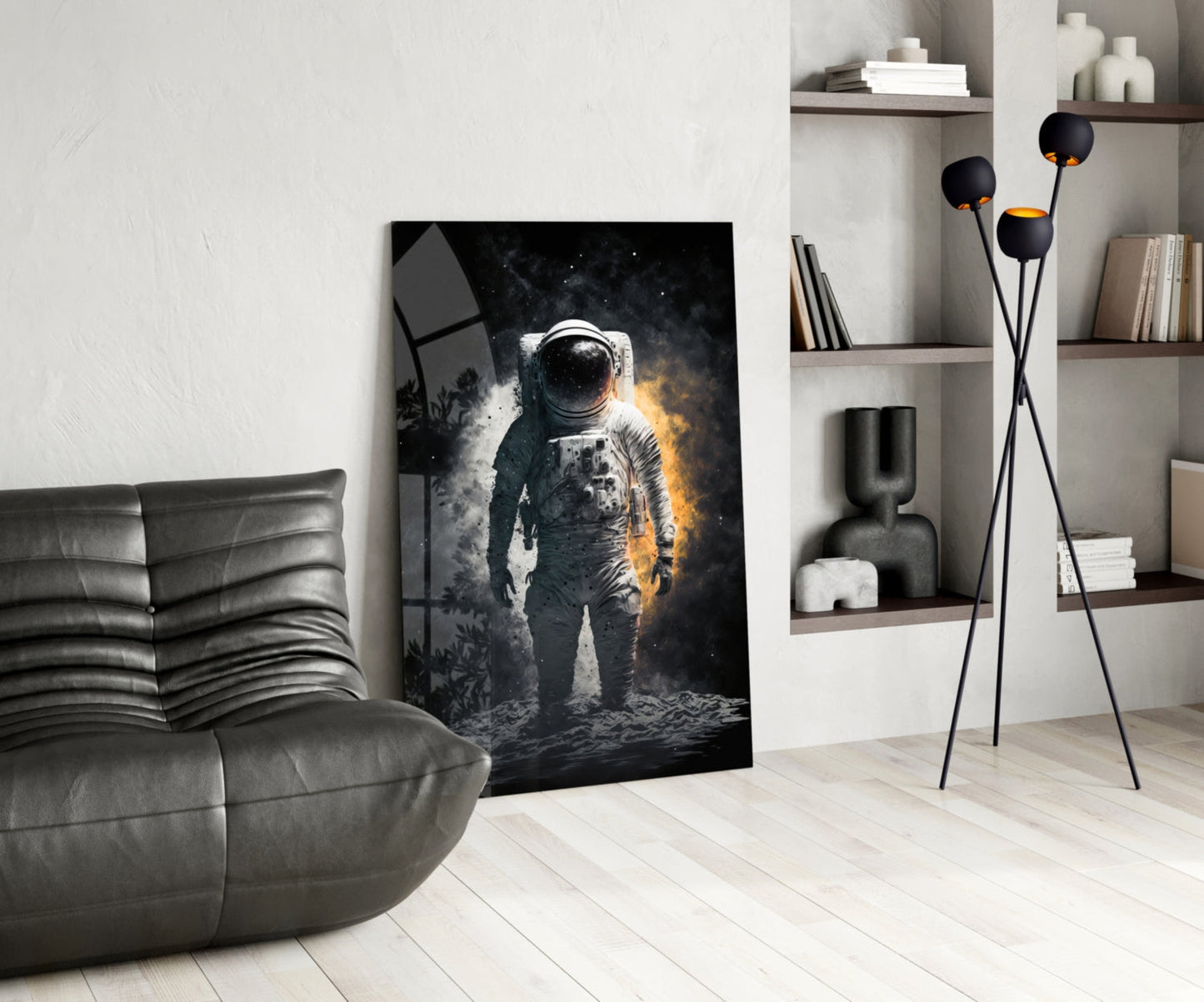 Astronaut  Glass Wall Art  || Designer Collection