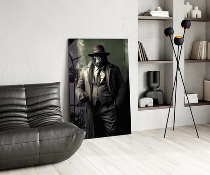Mr, Inspector Glass Wall Art|| Designer's Collection