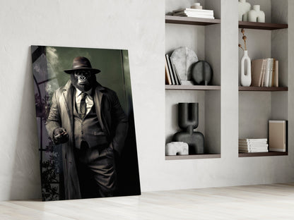 Mr, Inspector Glass Wall Art|| Designer's Collection