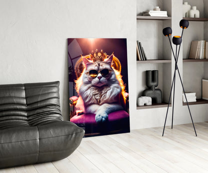 The Queen Glass Wall Art|| Designer's Collection