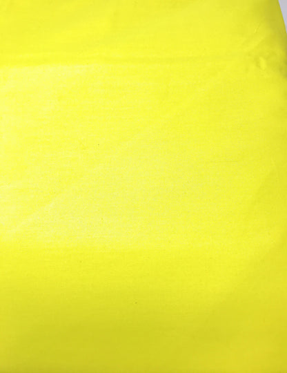 Tache 100% Cotton Neon Yellow Solid Duvet Cover Set (2-3PDUV-Yellow)