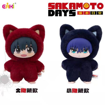 EAKI Sakamoto Days Cat Paradise Party Series Vinyl Plush Toy Blind Box