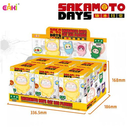 EAKI Sakamoto Days Cat Paradise Party Series Vinyl Plush Toy Blind Box