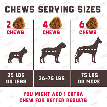Cranberry Chews for Dogs 180 Count Urinary Tract Support