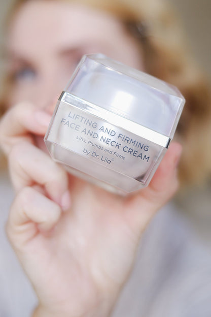 Firming Cream for Face & Neck – Crepey Skin & Lost Definition After 45, Hypoallergenic