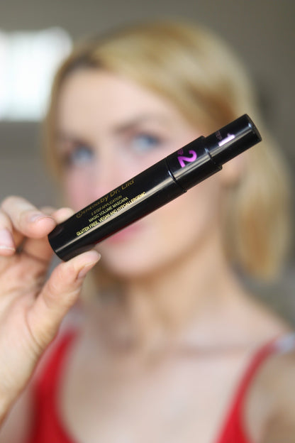 Lengthening Mascara for Thinning Lashes – Smudge-Resistant for Sensitive Eyes, Hypoallergenic