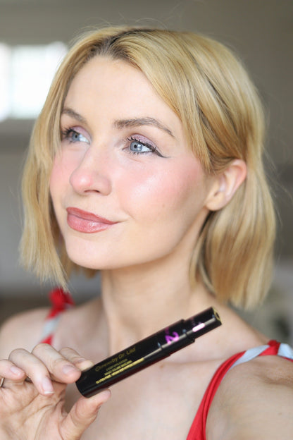 Lengthening Mascara for Thinning Lashes – Smudge-Resistant for Sensitive Eyes, Hypoallergenic