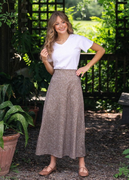 Essential V-neck Flutter Sleeve Top - FINAL SALE
