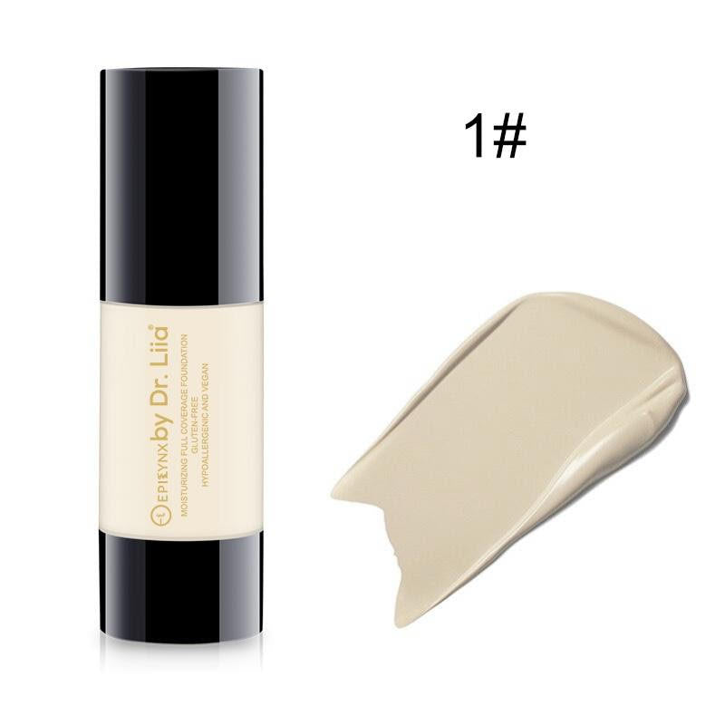 Hydrating Foundation SPF 15 for Mature Skin – Dewy, Won't Sit in Fine Lines, Gluten-Free
