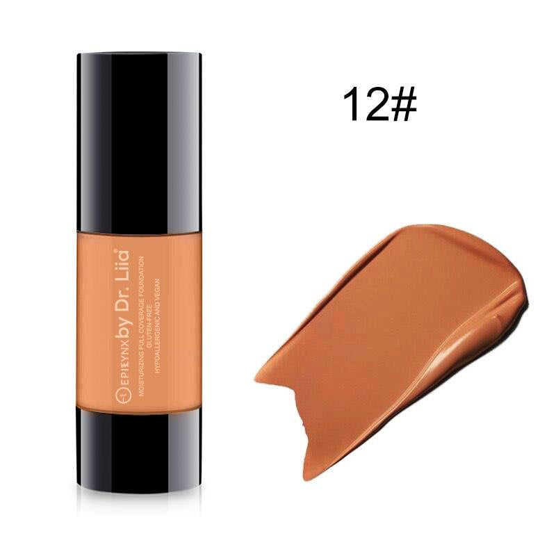 Hydrating Foundation SPF 15 for Mature Skin – Dewy, Won't Sit in Fine Lines, Gluten-Free