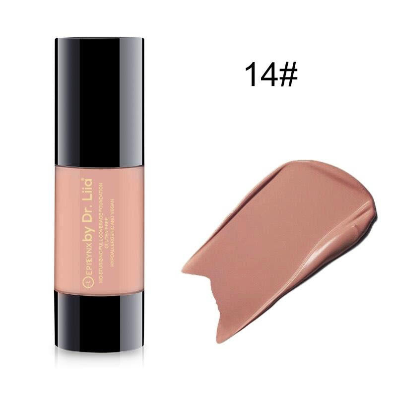 Hydrating Foundation SPF 15 for Mature Skin – Dewy, Won't Sit in Fine Lines, Gluten-Free