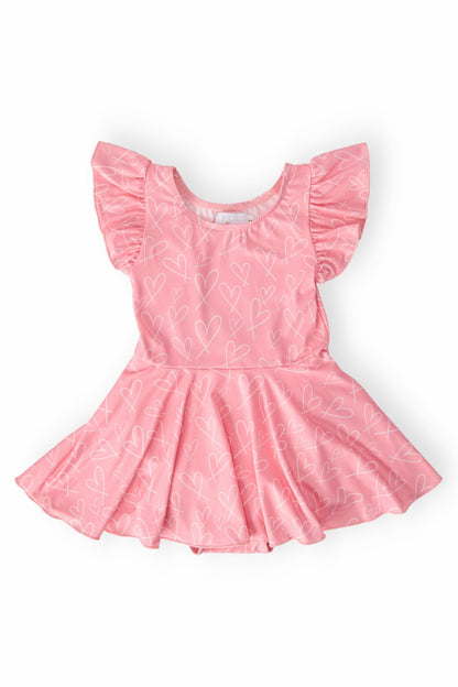 Feeling Pink S/S Twirl Leotard