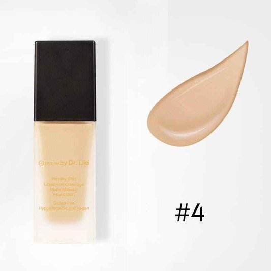 Full-Coverage Matte Foundation SPF 30 for Mature Skin – Non-Drying, Gluten-Free & Vegan