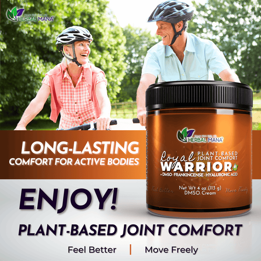 Frankincense DMSO Cream for Joint Pain | Royal Warrior - Shaketea