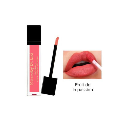 Liquid Lipstick & Gloss Duo for Thinning Lips – Long-Wear Color That Won't Feather, Nut-Free