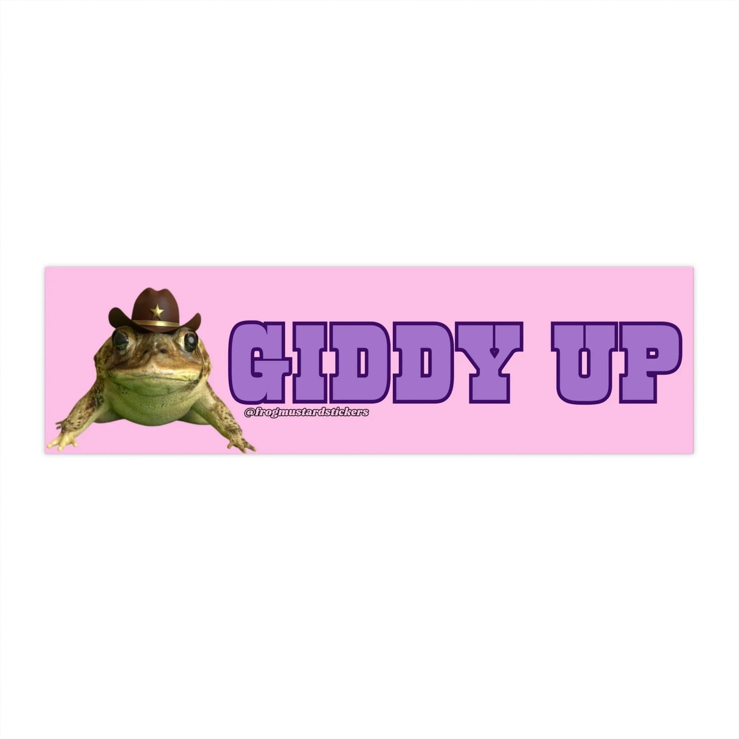 Giddy Up (Cowboy Frog)