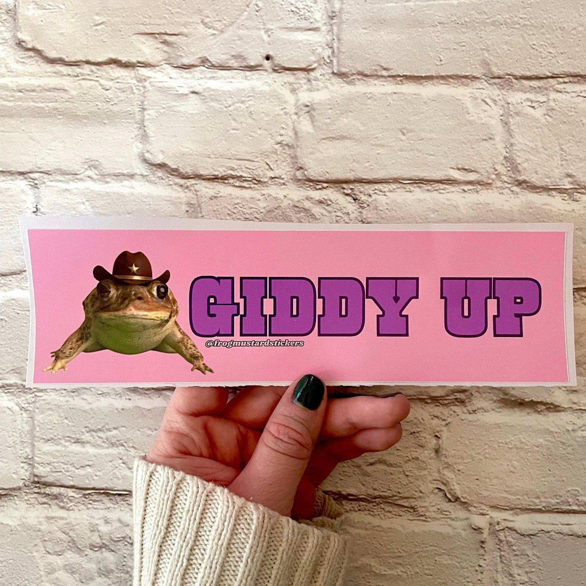 Giddy Up (Cowboy Frog)