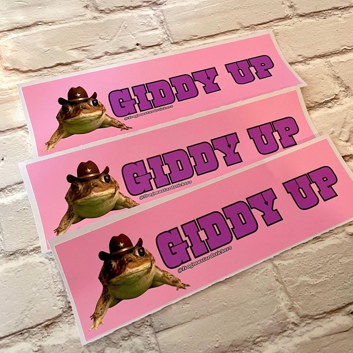 Giddy Up (Cowboy Frog)