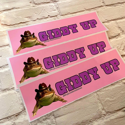 Giddy Up (Cowboy Frog)