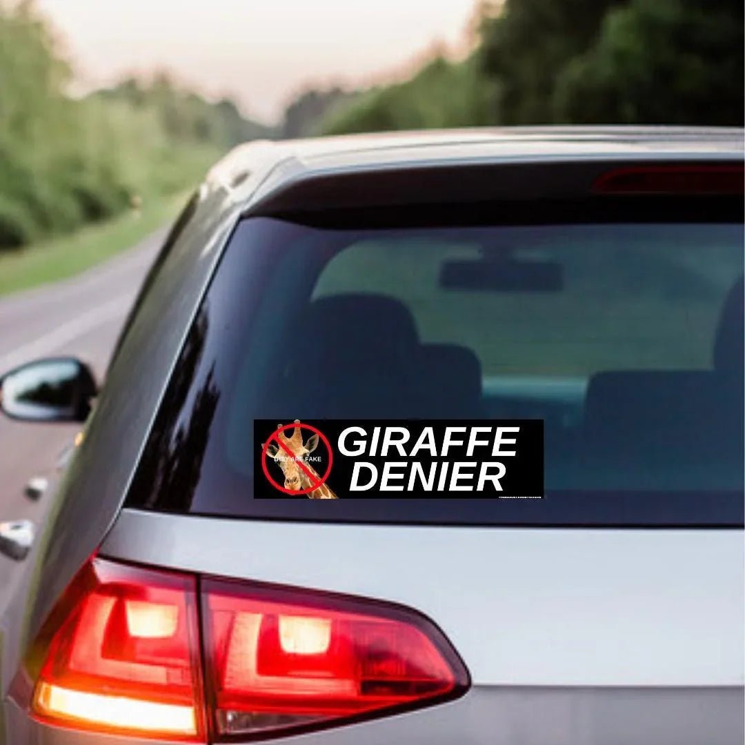 Giraffe DENIER (they are FAKE)