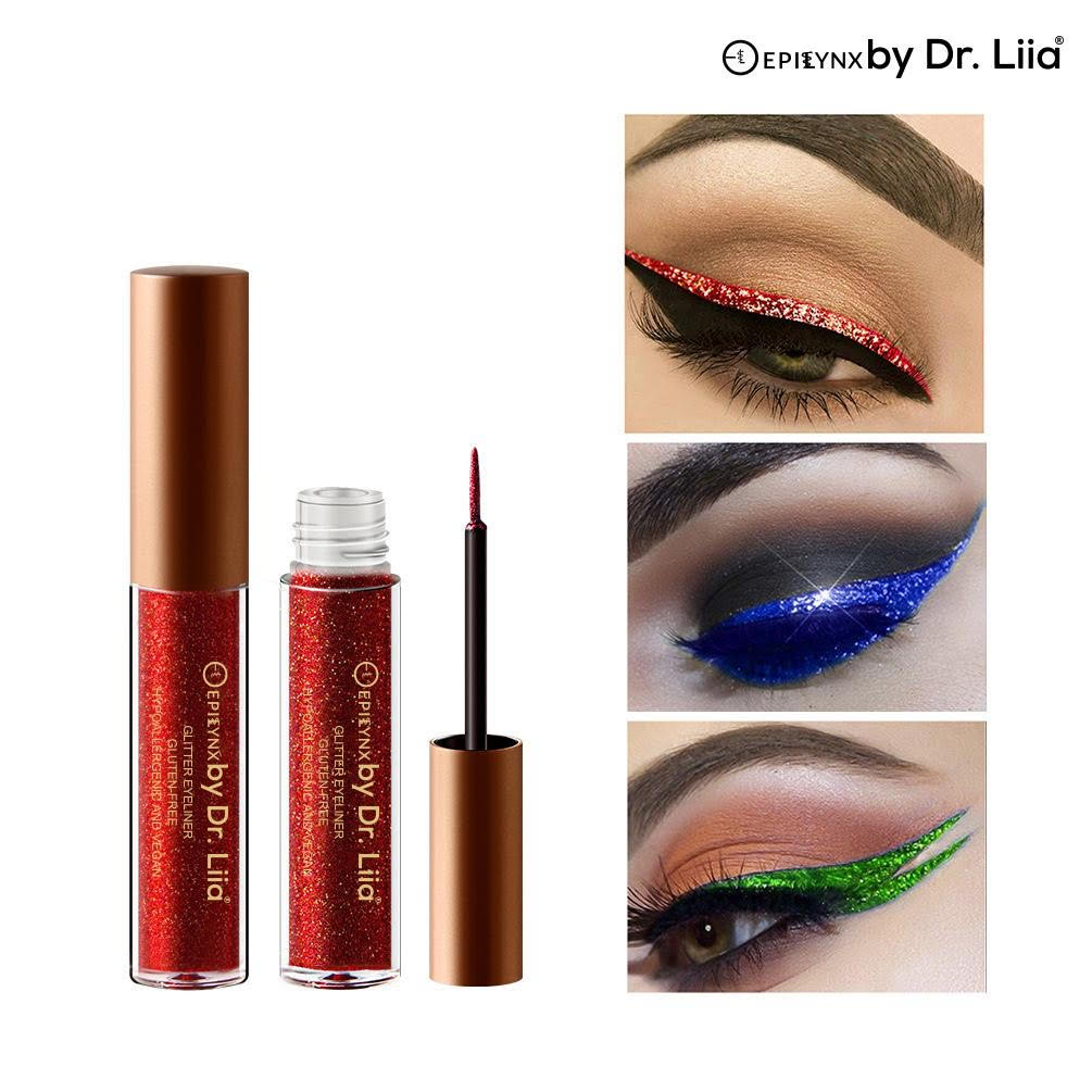 Glitter Eyeliner for Sensitive Eyes – Long-Wearing Shimmer That Won't Flake, Nut-Free
