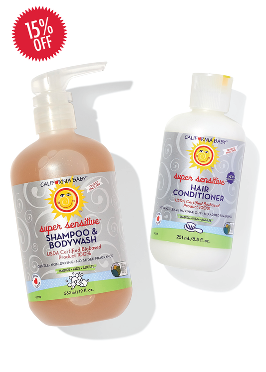 (No Fragrance) Super Sensitive™ Shampoo + Conditioner Bundle - Shaketea
