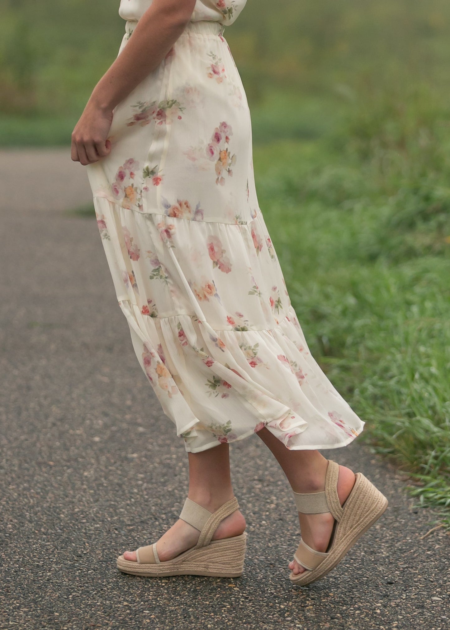 Helena Tiered Maxi Skirt - FINAL SALE