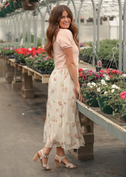 Helena Tiered Maxi Skirt - FINAL SALE