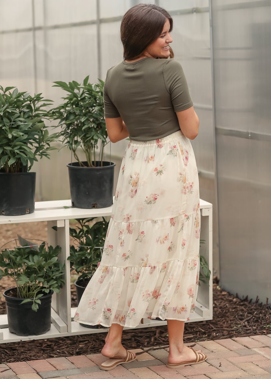 Helena Tiered Maxi Skirt - FINAL SALE