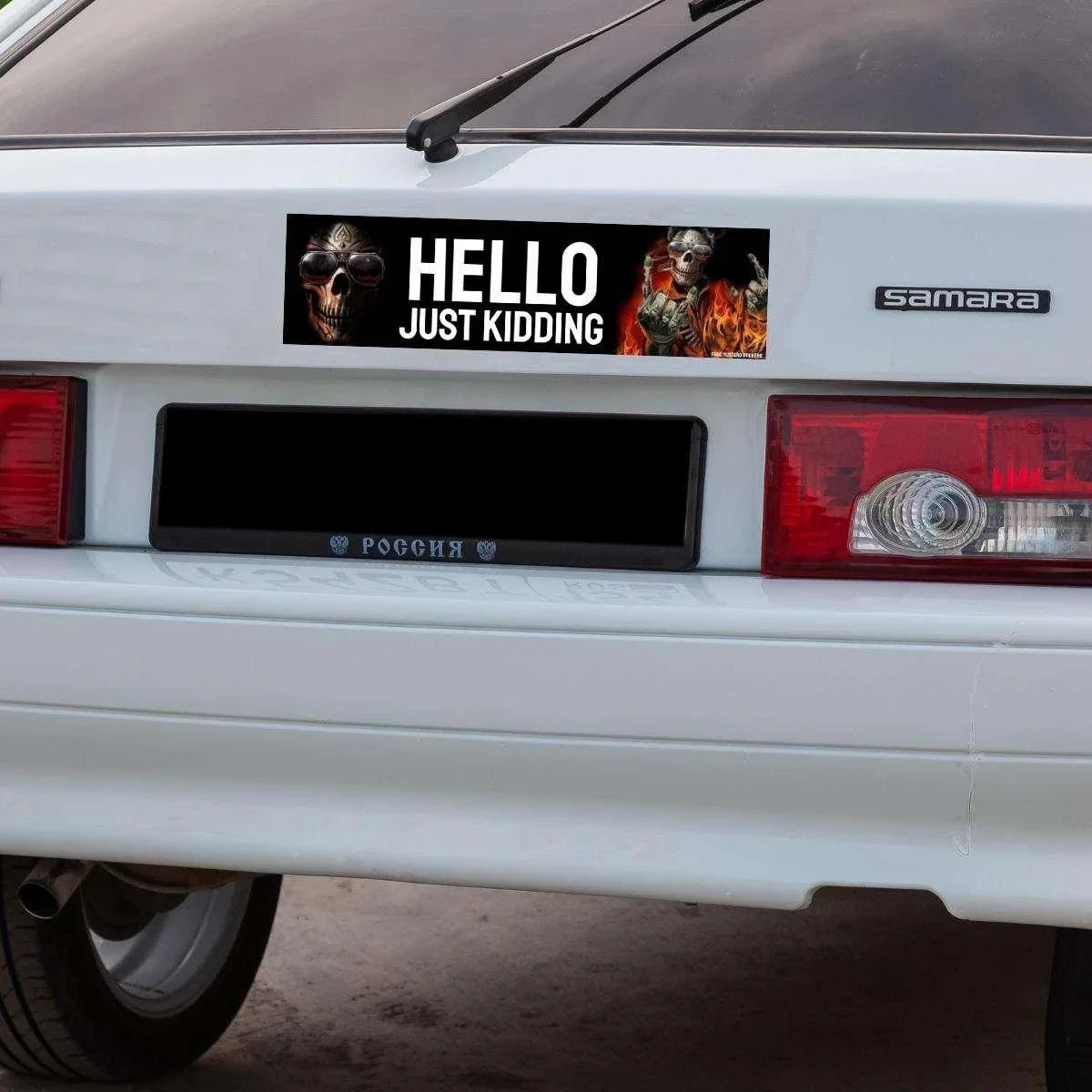 Hello. Just Kidding.