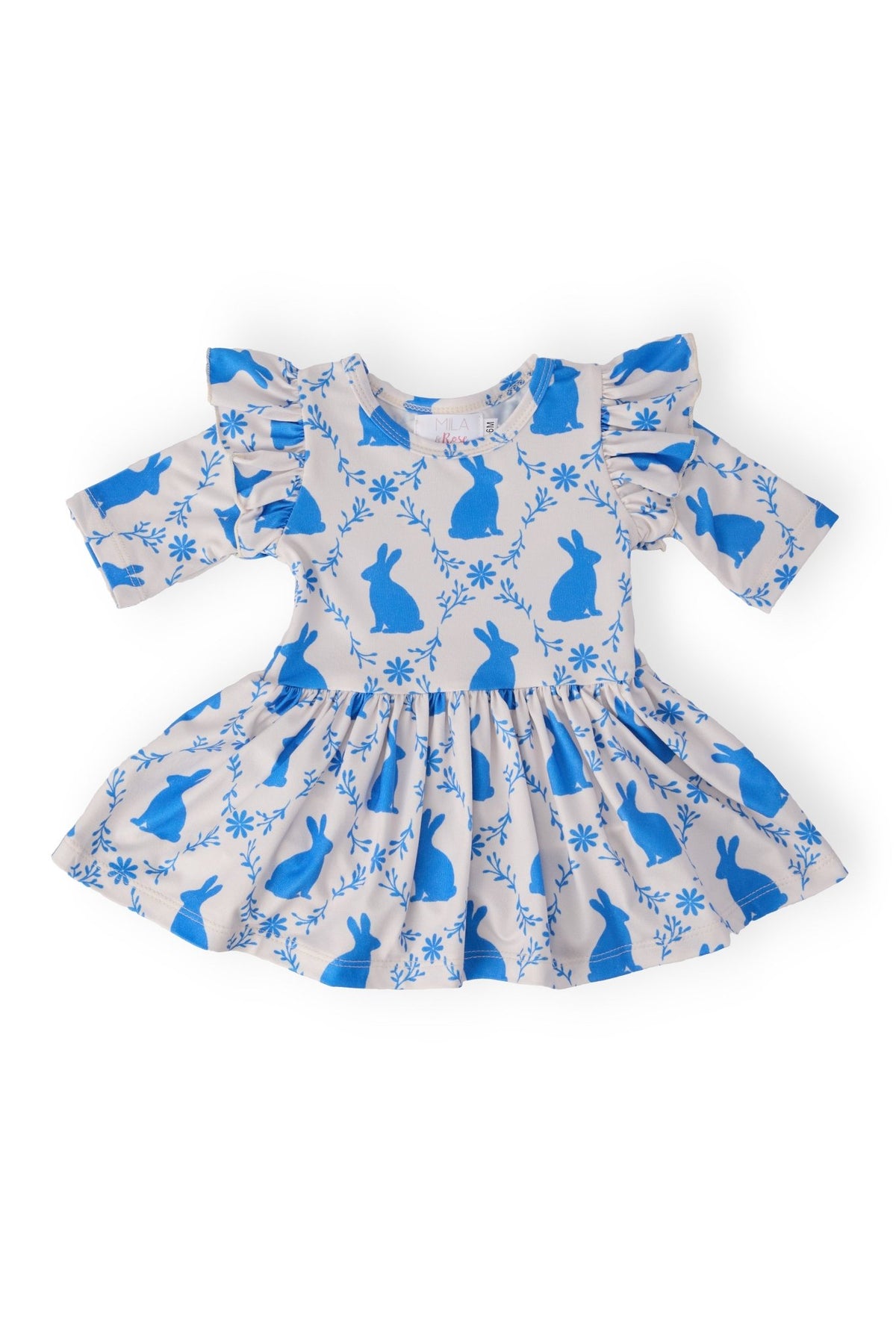 Hop 'til You Drop 3/4 Sleeve Twirl Flutter Bodysuit