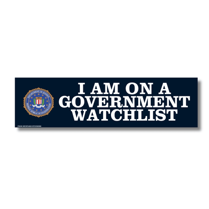 I Am on a Government Watchlist - Shaketea
