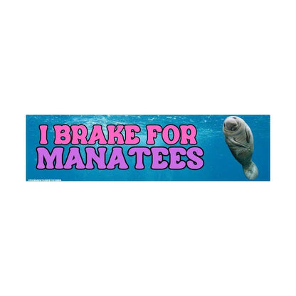I Brake for Manatees