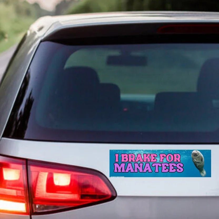 I Brake for Manatees