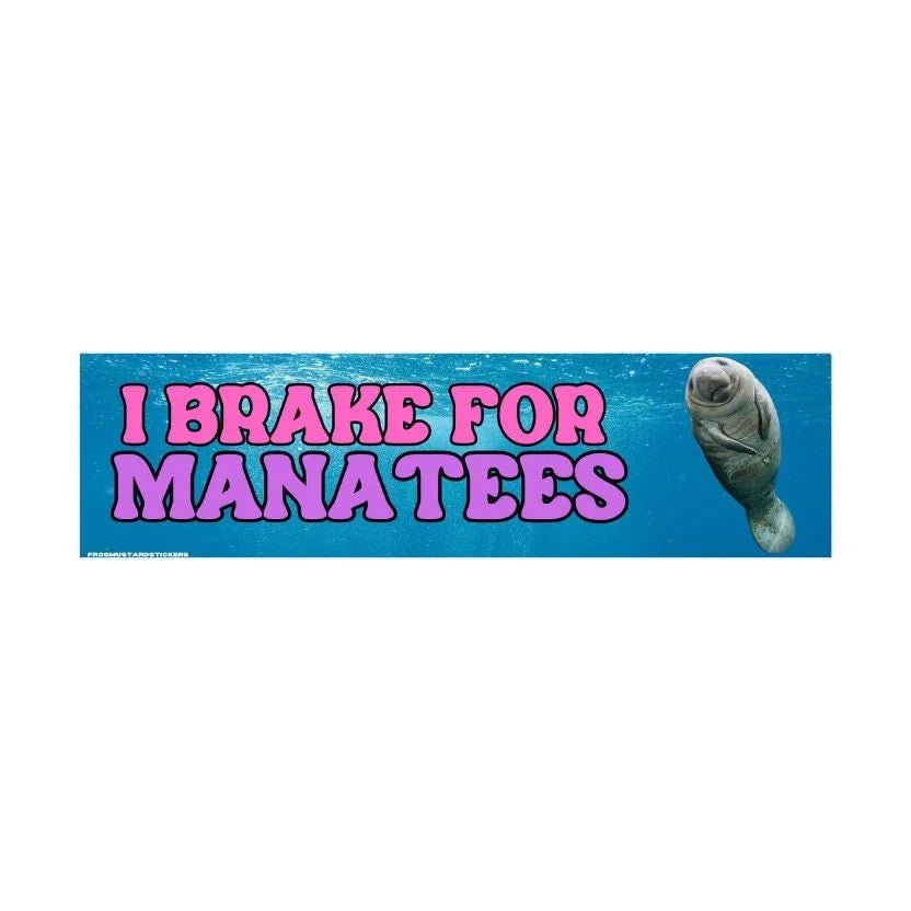 I Brake for Manatees