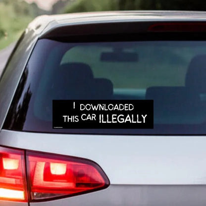 I Downloaded this Car ILLEGALLY