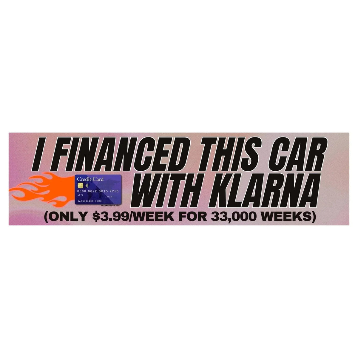 I Financed This Car with Klarna