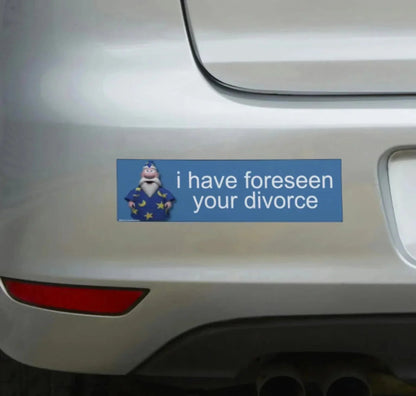 I Have Foreseen Your Divorce (Microsoft XP Merlin)