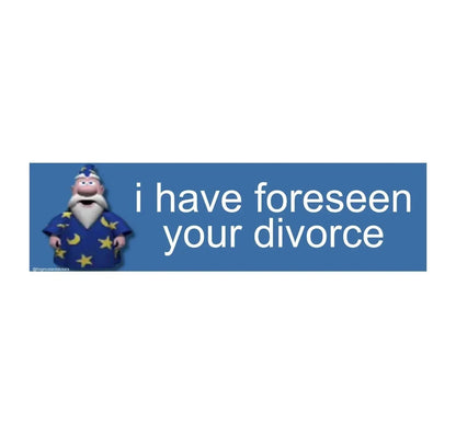 I Have Foreseen Your Divorce (Microsoft XP Merlin)