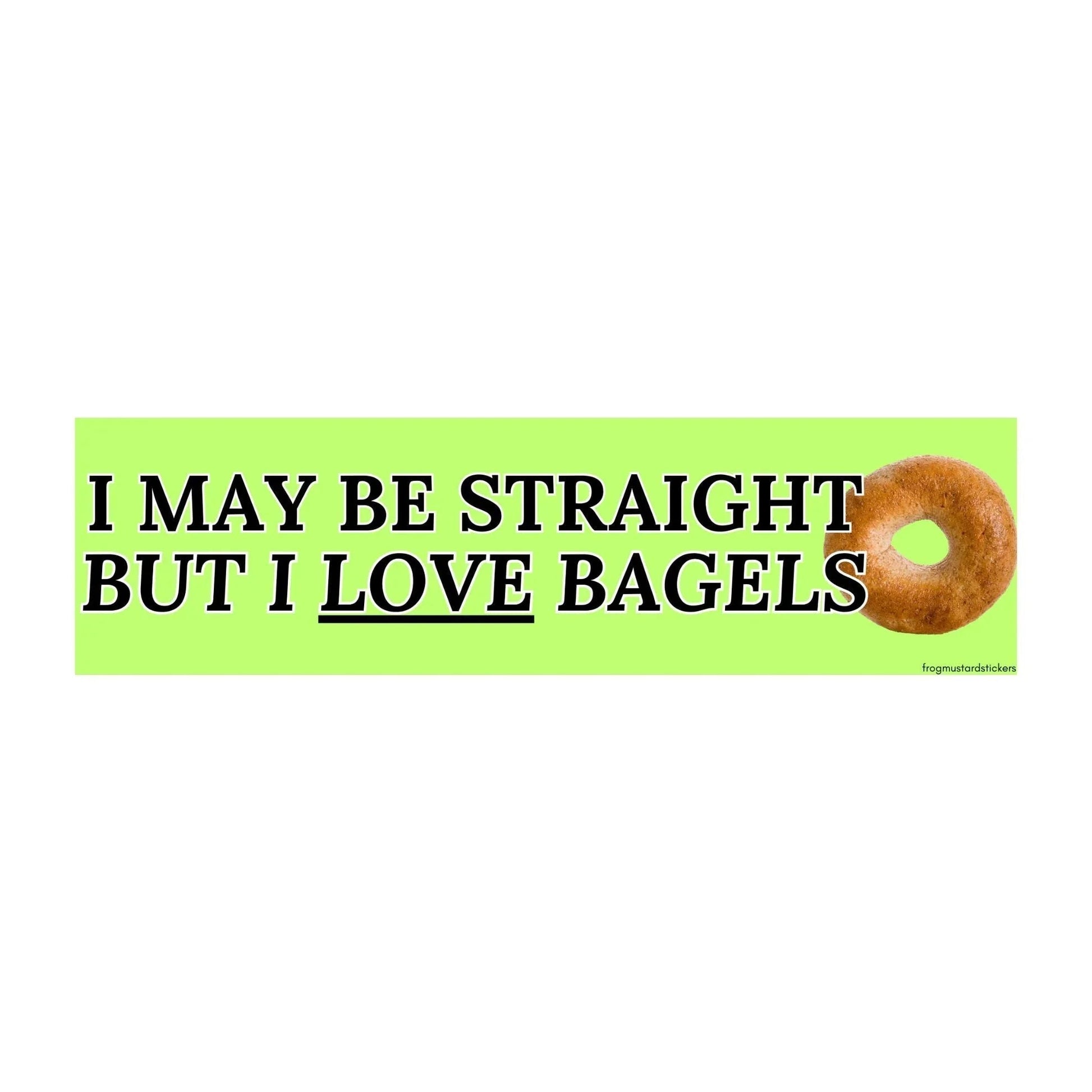 I May Be Straight, but I Love Bagels